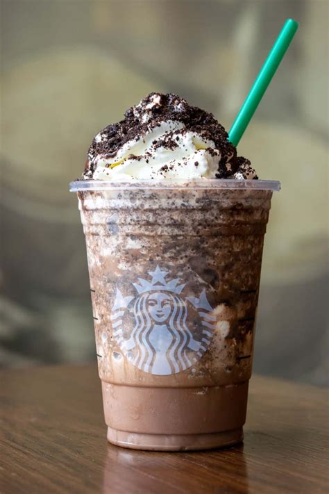 starbucks chocolate powder topping.